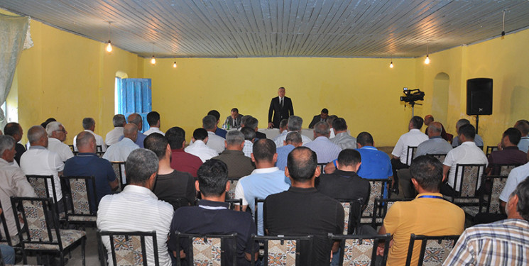 Sabirabad Rayon İcra Hakimiyyəti başçısının növbəti səyyar görüş-qəbulu Həşimxanlı kəndində keçirilmişdir
