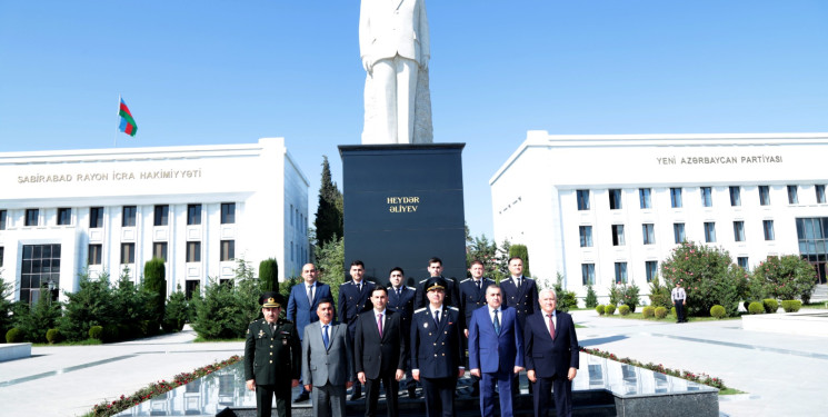 Sabirabadda Prokurorluq işçilərinin peşə bayramı günü qeyd olunub