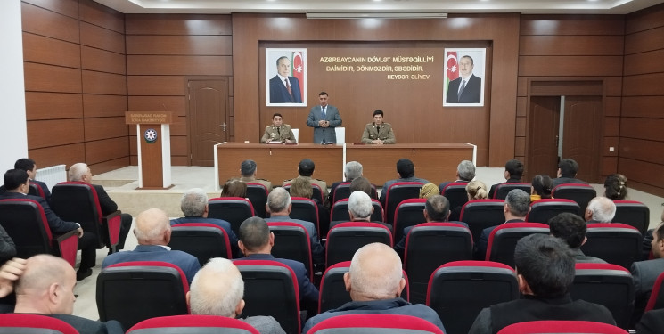 Sabirabadda Fövqəladə Hallar Nazirliyinin Muğan Regional Mərkəzi tərəfindən müşavirə keçirilib